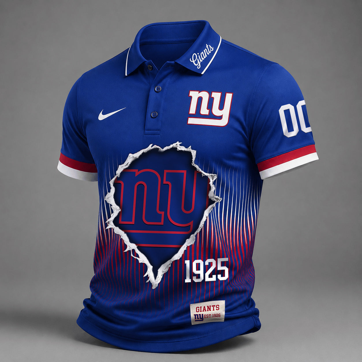 Premium NFL X NYG Performance Polo V3 Shirt FOR SUMMER HOLIDAY 120626