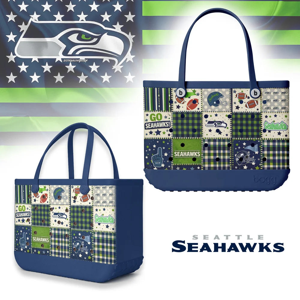 Premium NFL X SS Patchwork Design Beach Tote Bag NDT NTN