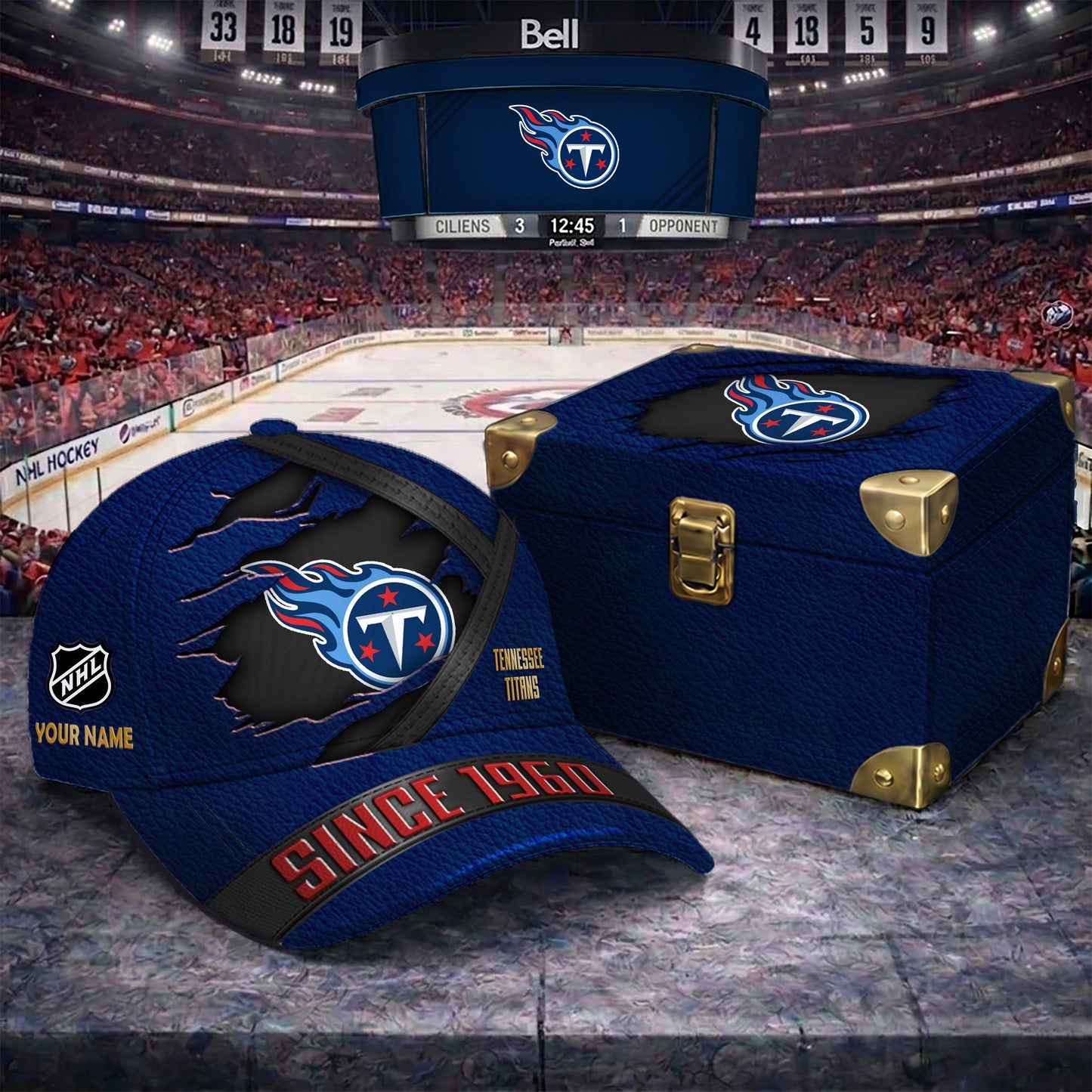 Premium NFL X TT CUSTOM NAME CRACK HAT NDT NTN 050526