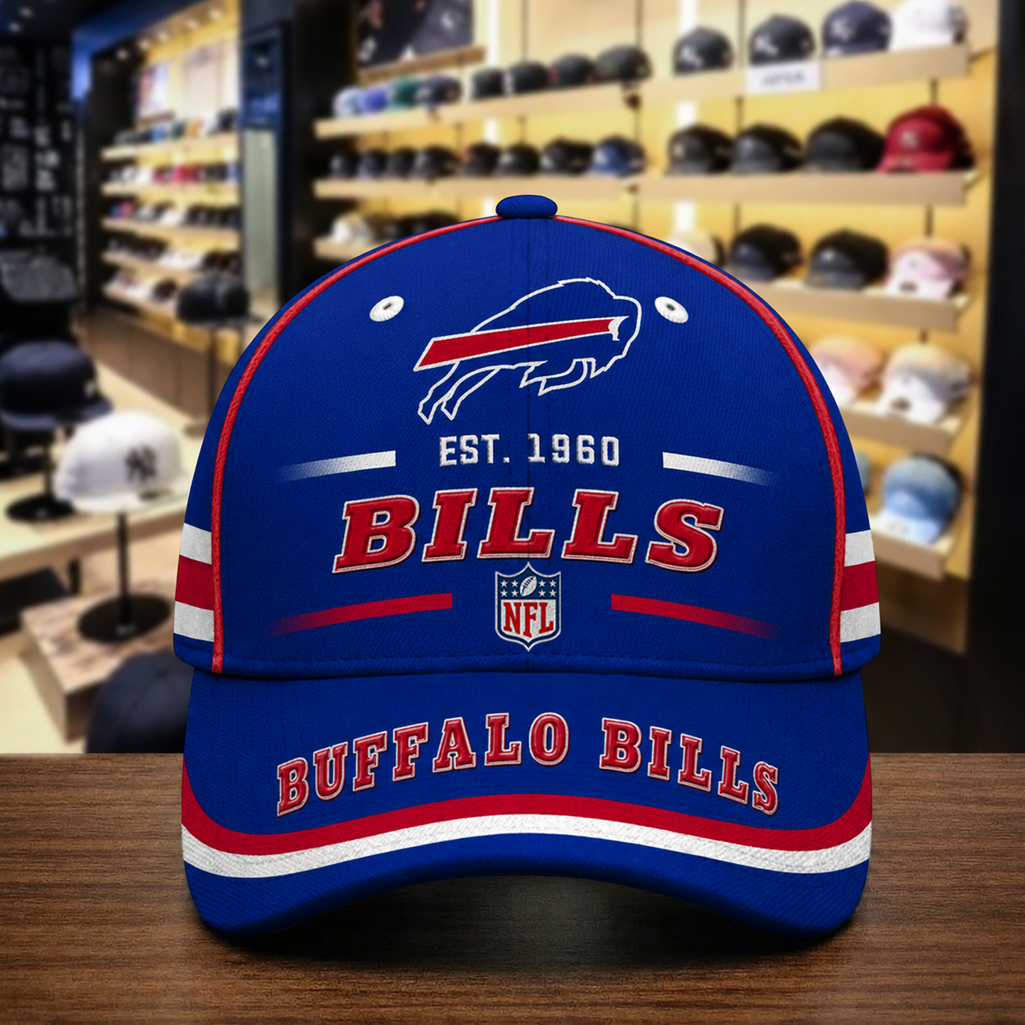 Premium NFL x BUF Cap For Fan 230626