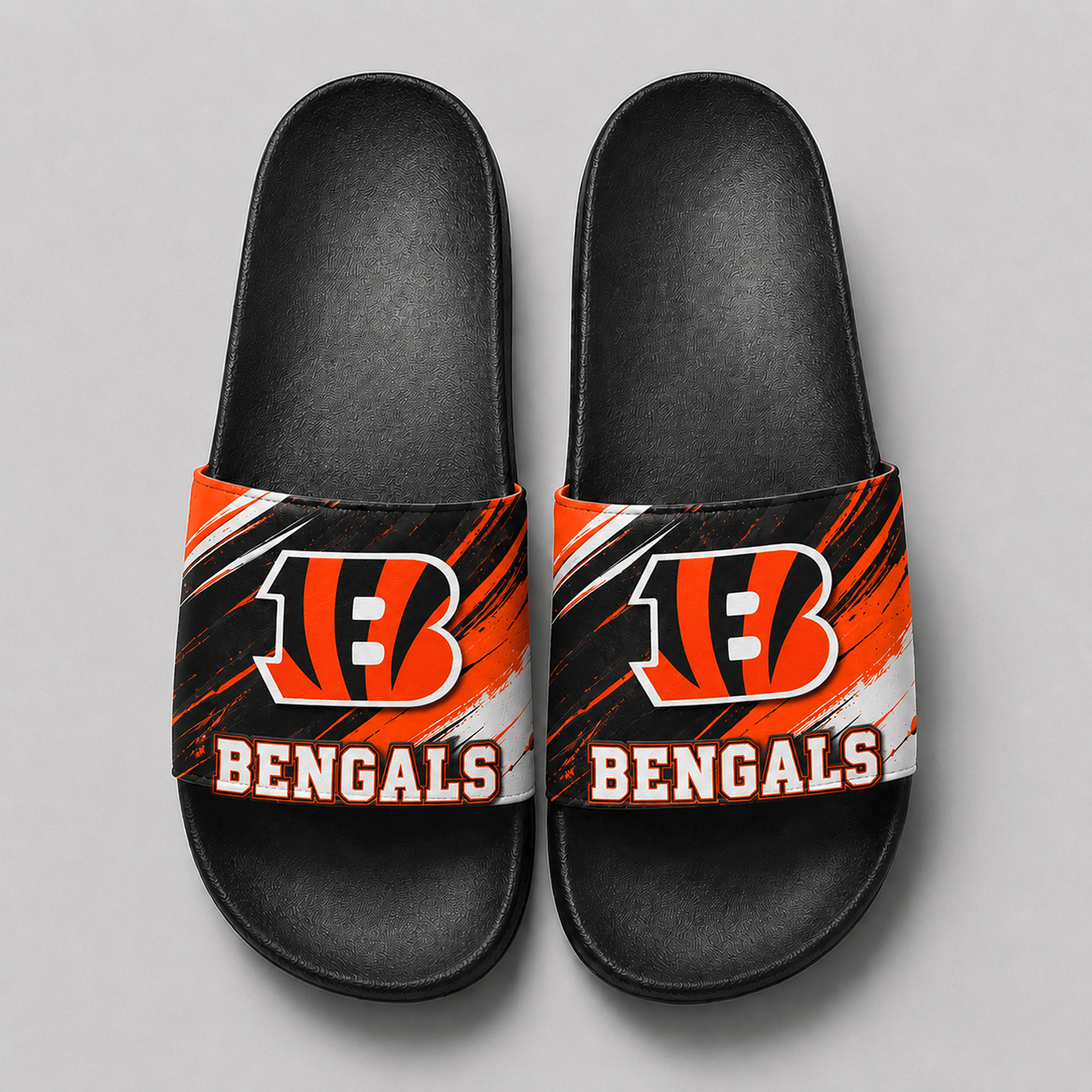 Premium NFL x CIN Unisex Lightweight Comfort Sandals for Daily Wear Slide Slippers 160626