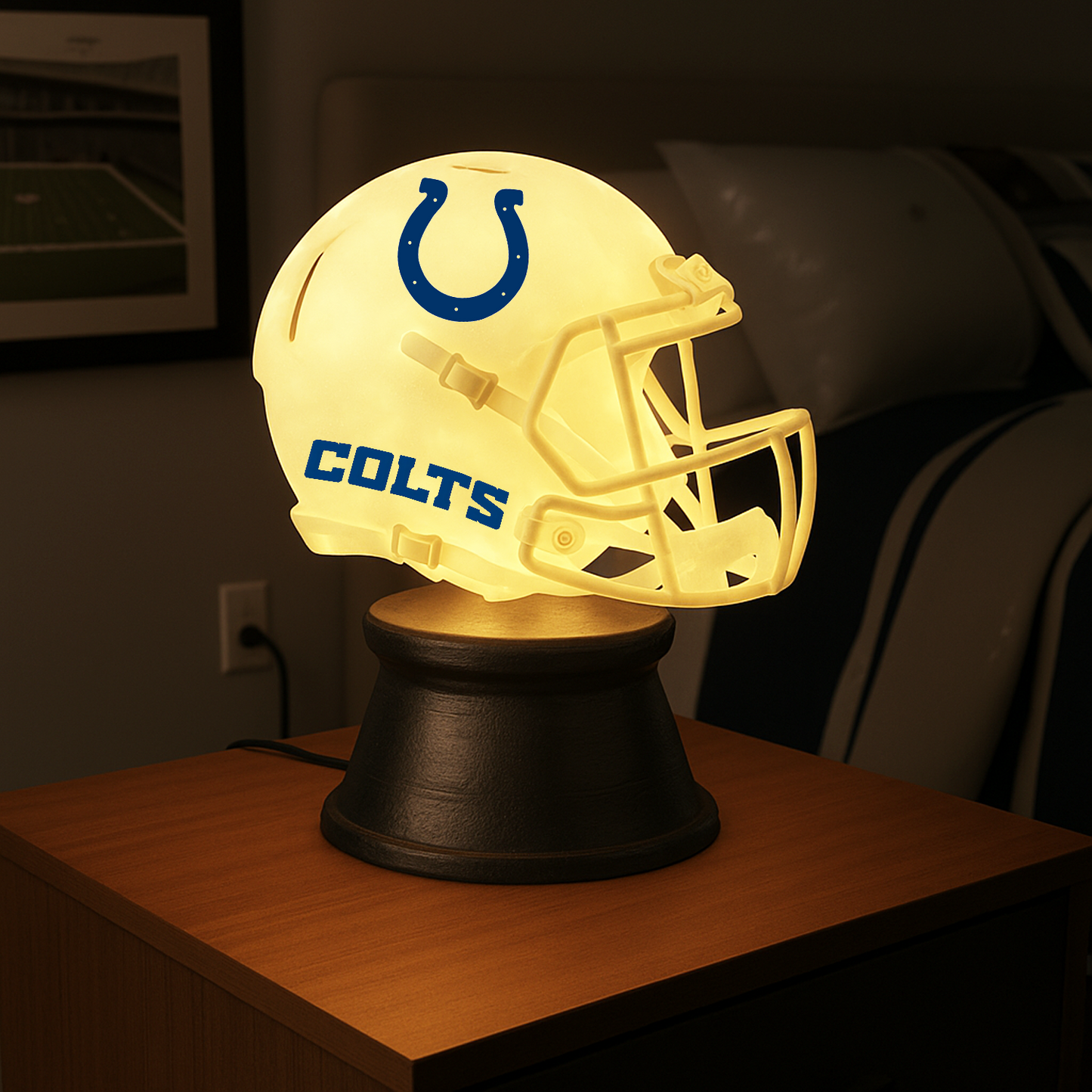 Premium NFL x IND LED Helmet Night Light DATND NMD TANTD
