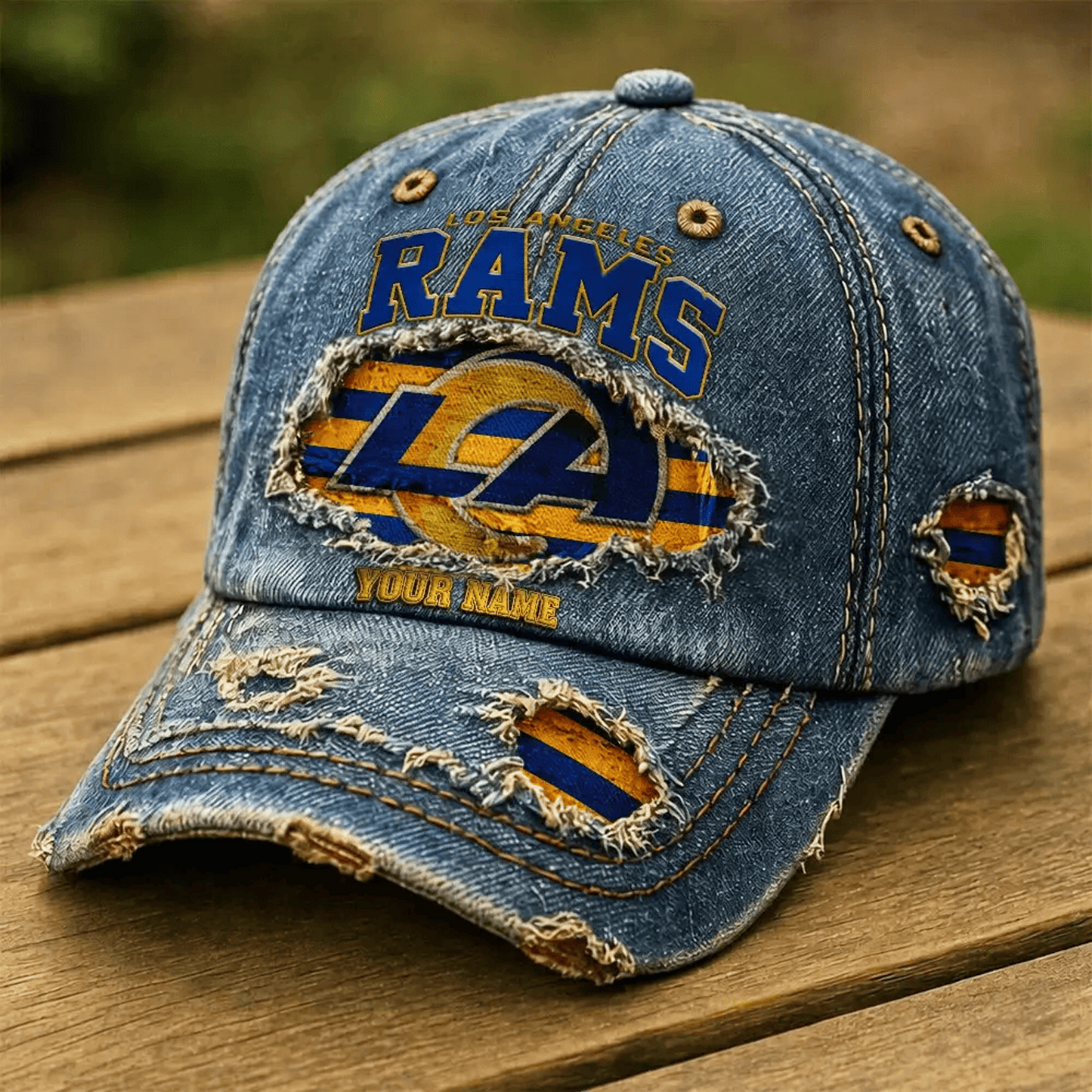 Premium NFL x LAR Denim Washed Cap New Style DATND TANTD 280526