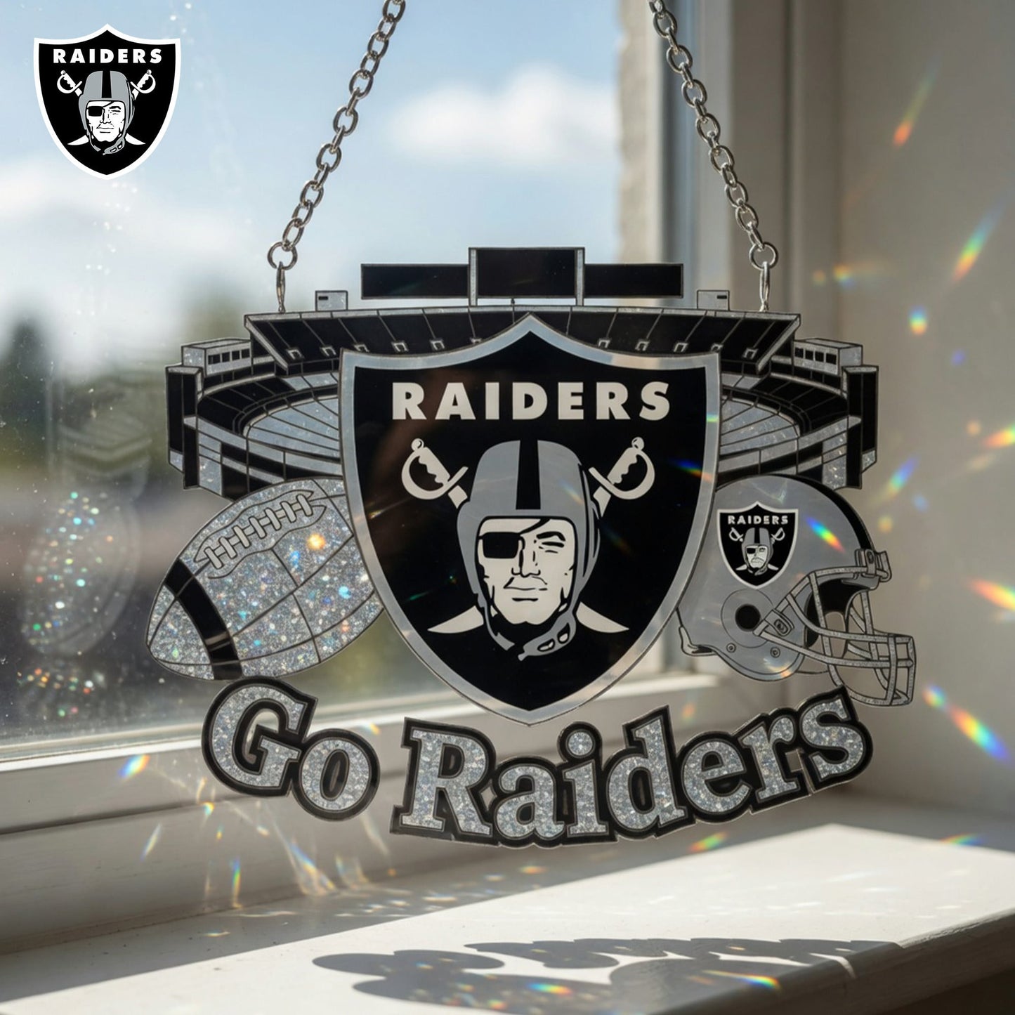 Premium NFL x LVR Game Day Suncatcher NDT LVH 210426