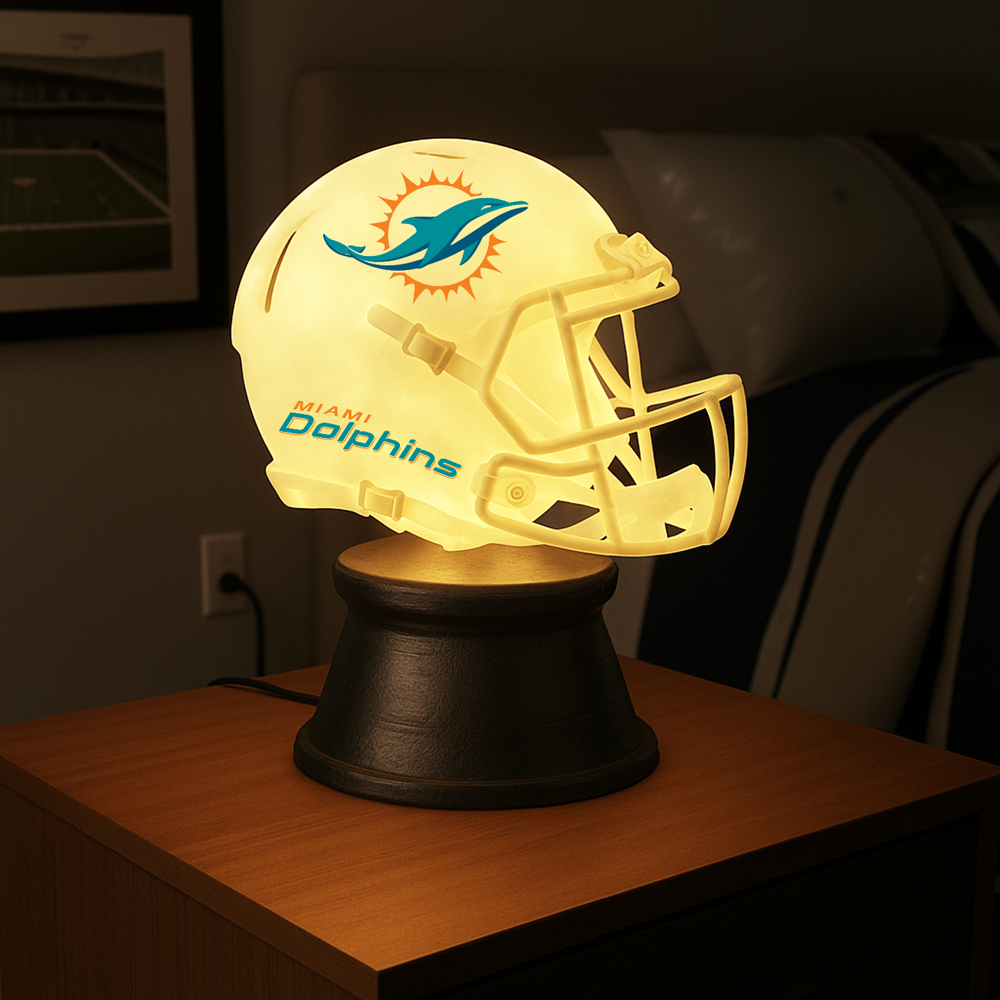 Premium NFL x MIA LED Helmet Night Light DATND NMD TANTD