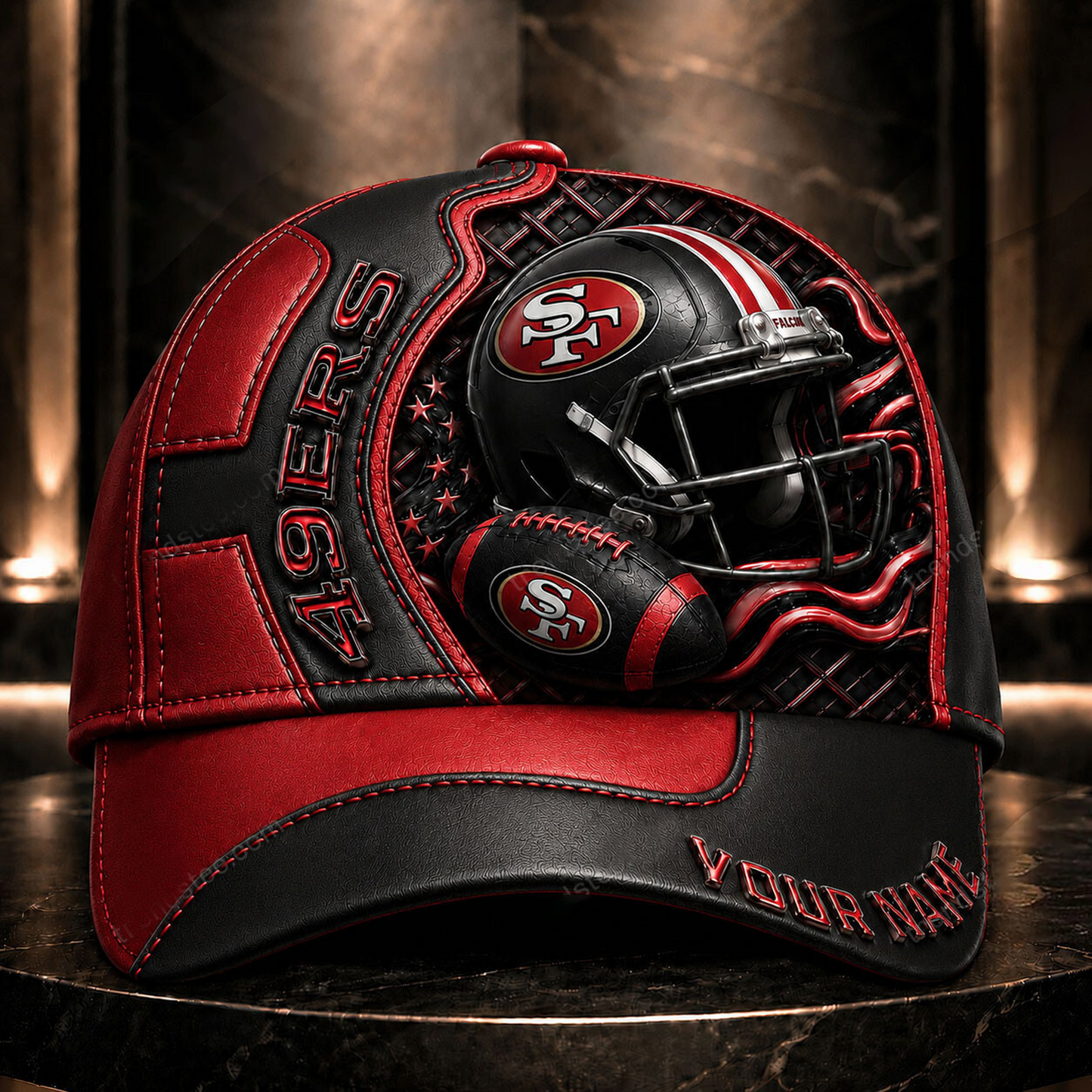 Premium NFL x SF 3D Custom Cap DATND TANTD 280526