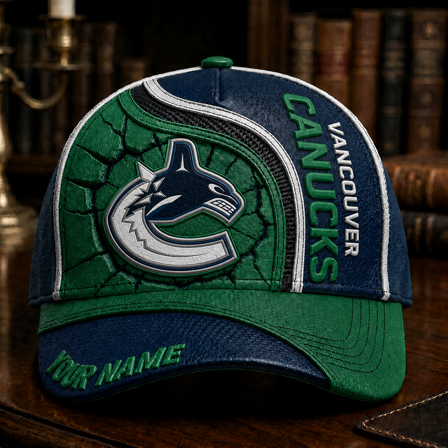 Premium NHL x VAN 3D Cap DATND TANTD 250526