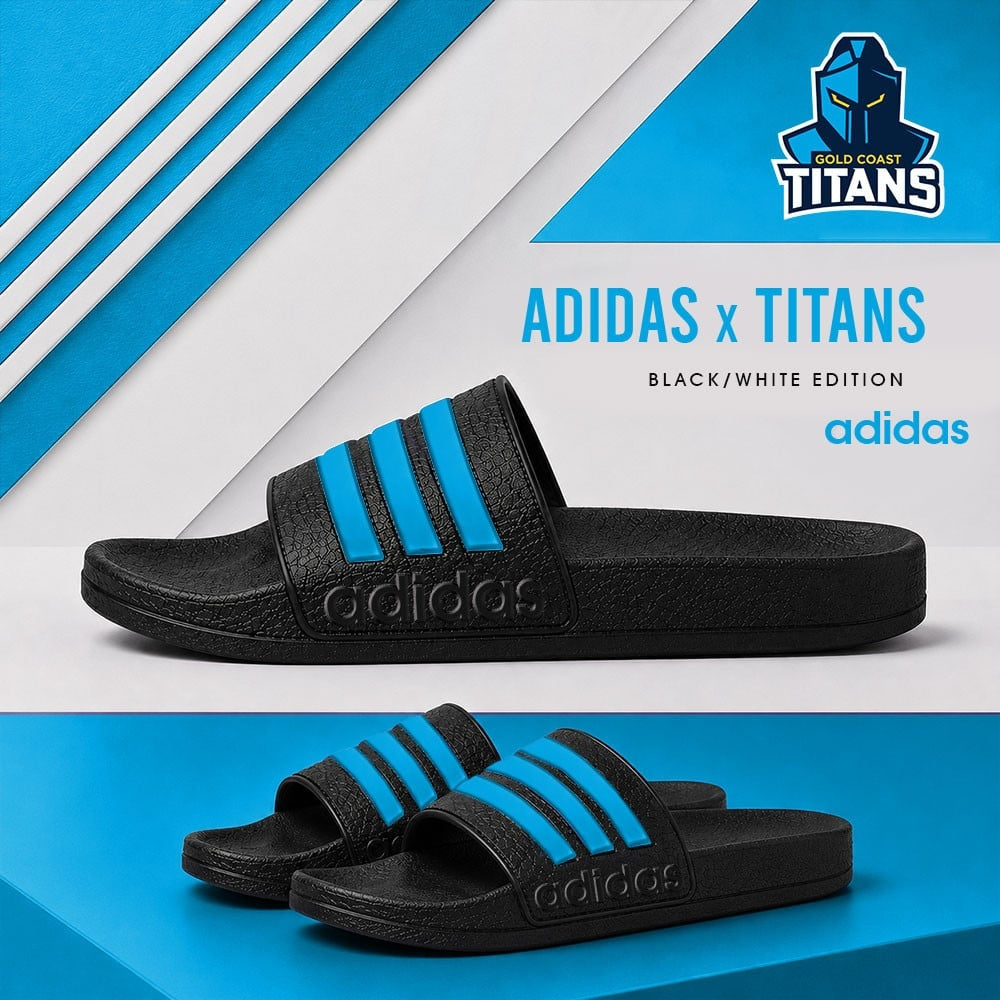 Premium NRL x GCT Adidas Slide Slippers Custom Gifts For Fan - Limited Edition NDT NHM 030626
