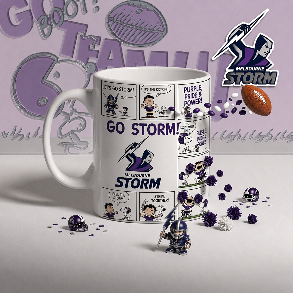 Premium NRL x MS Peanuts Comic Mug NDT LVH 200426