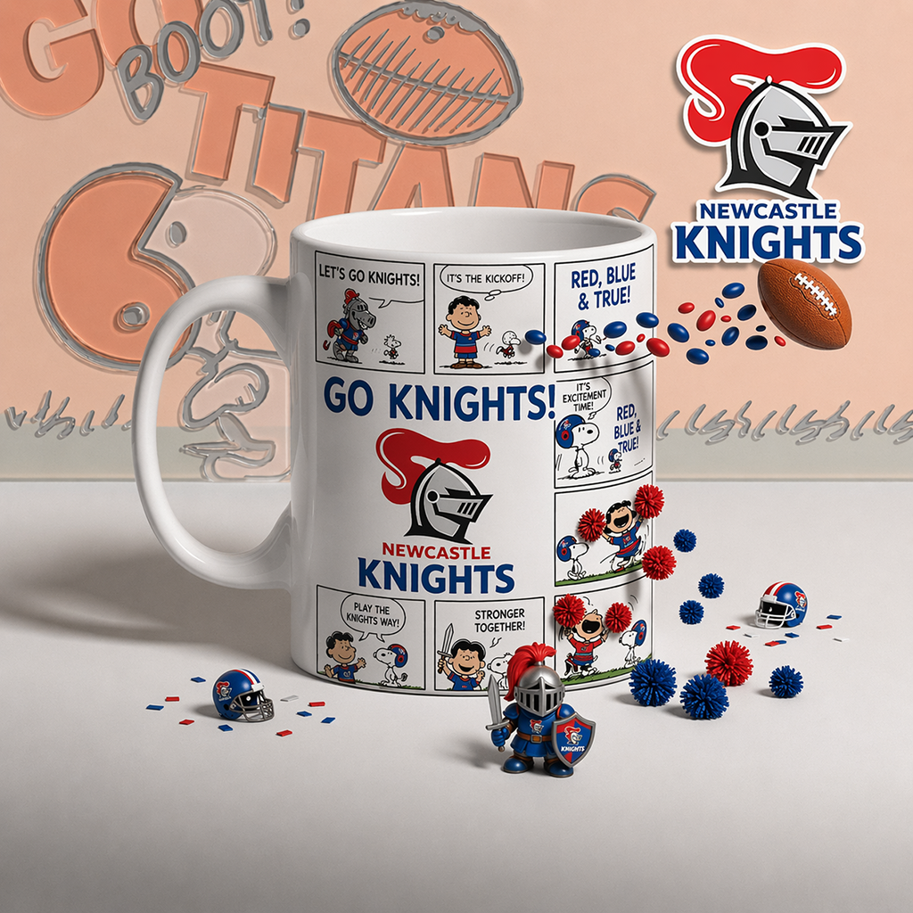 Premium NRL x NK Peanuts Comic Mug NDT LVH 200426