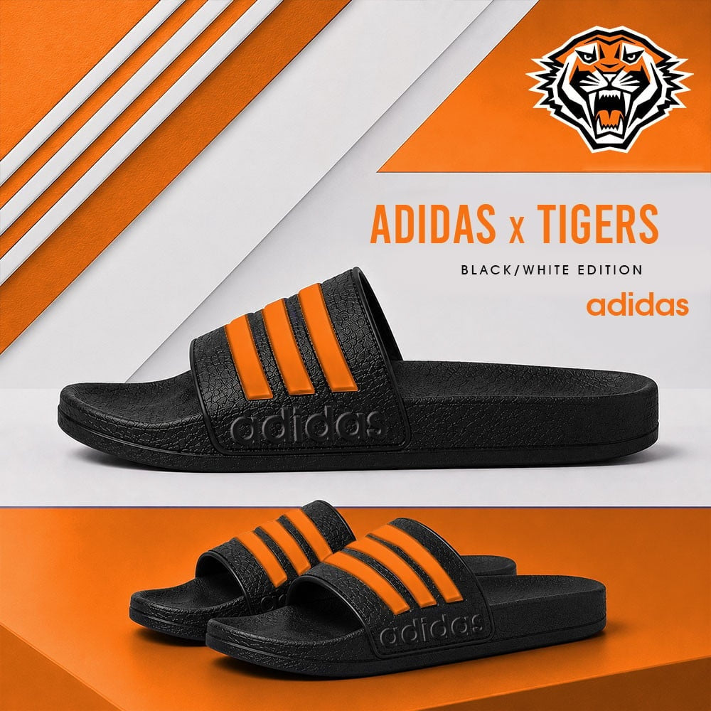 Premium NRL x WT Adidas Slide Slippers Custom Gifts For Fan - Limited Edition NDT NHM 030626