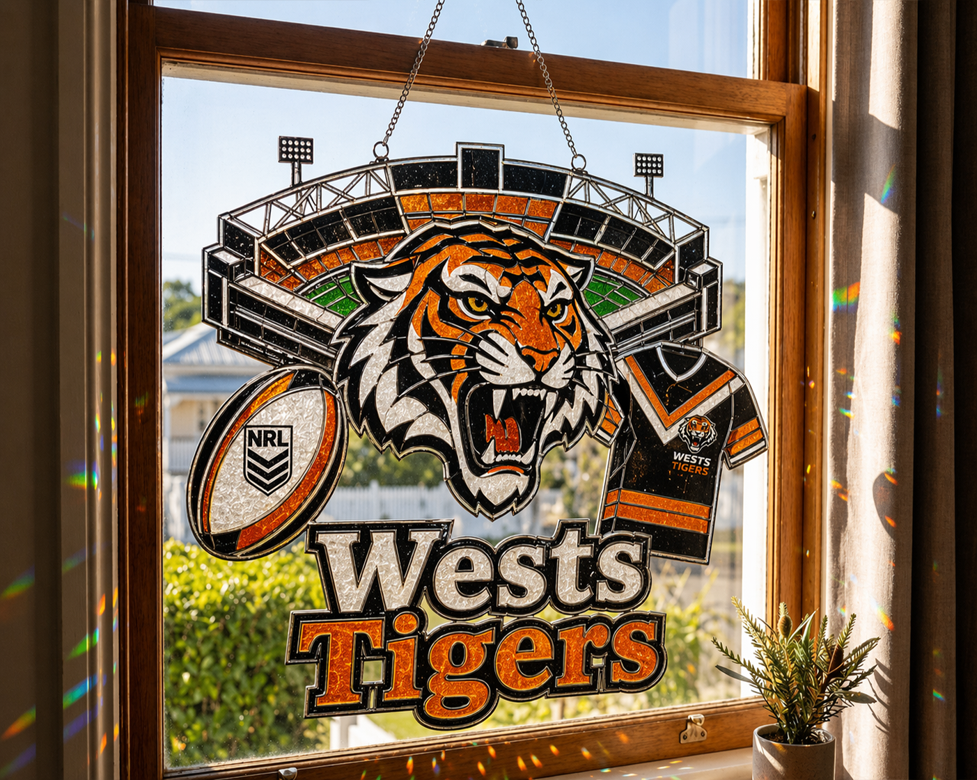Premium NRL x WT Game Day Suncatcher NDT LVH 210426