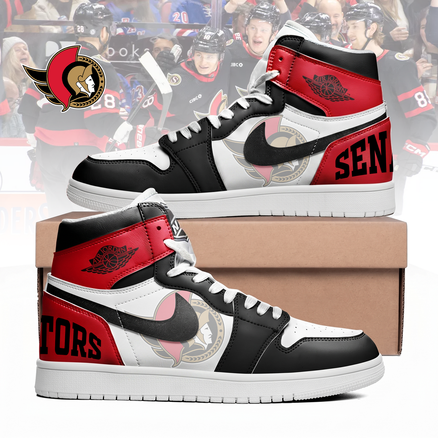 Premium OTT x NHL Teams High Top Sneakers DATND TANTD 090526