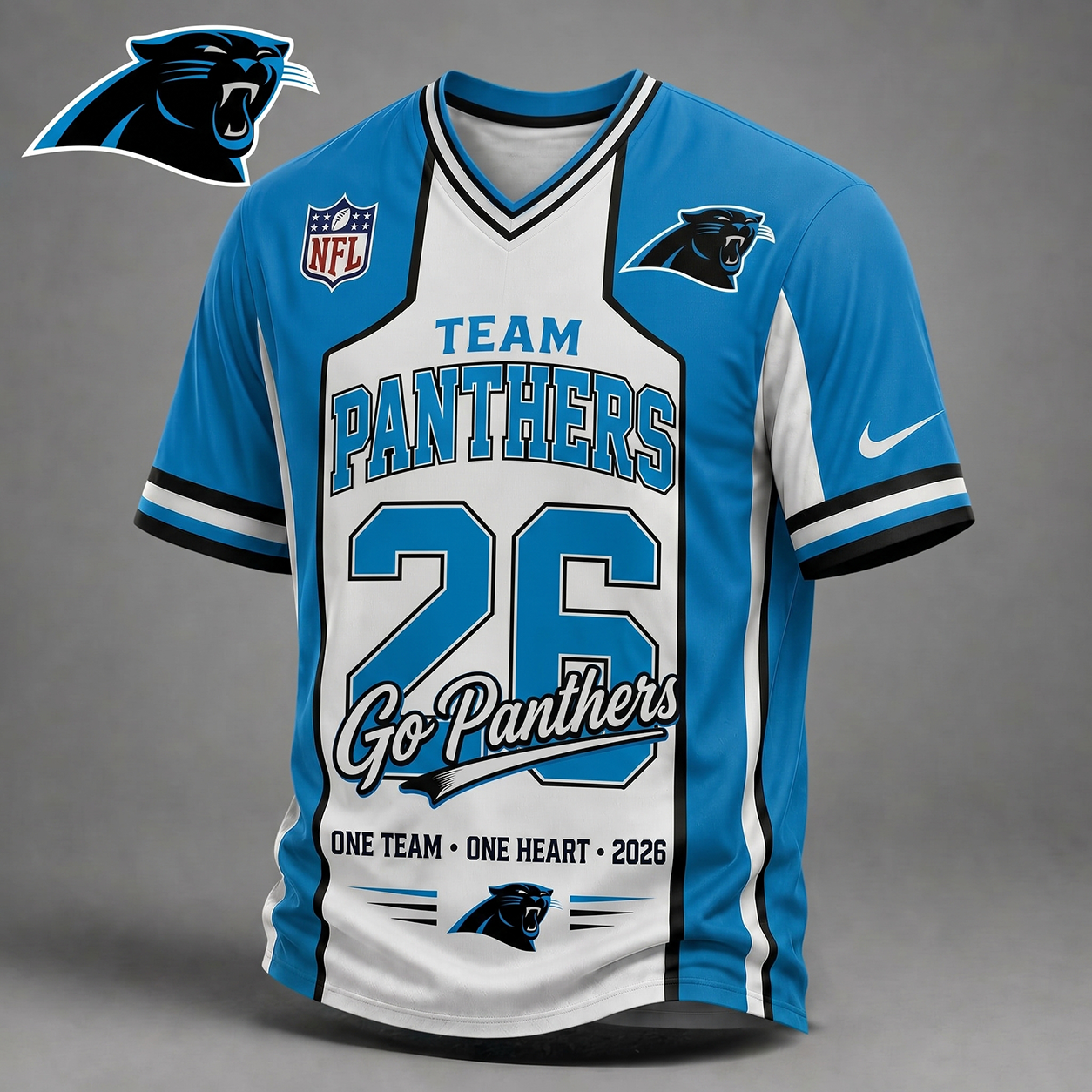 Premium NFL x CP Team Pride V-Neck Shirt limited editions NDT LVH 010626