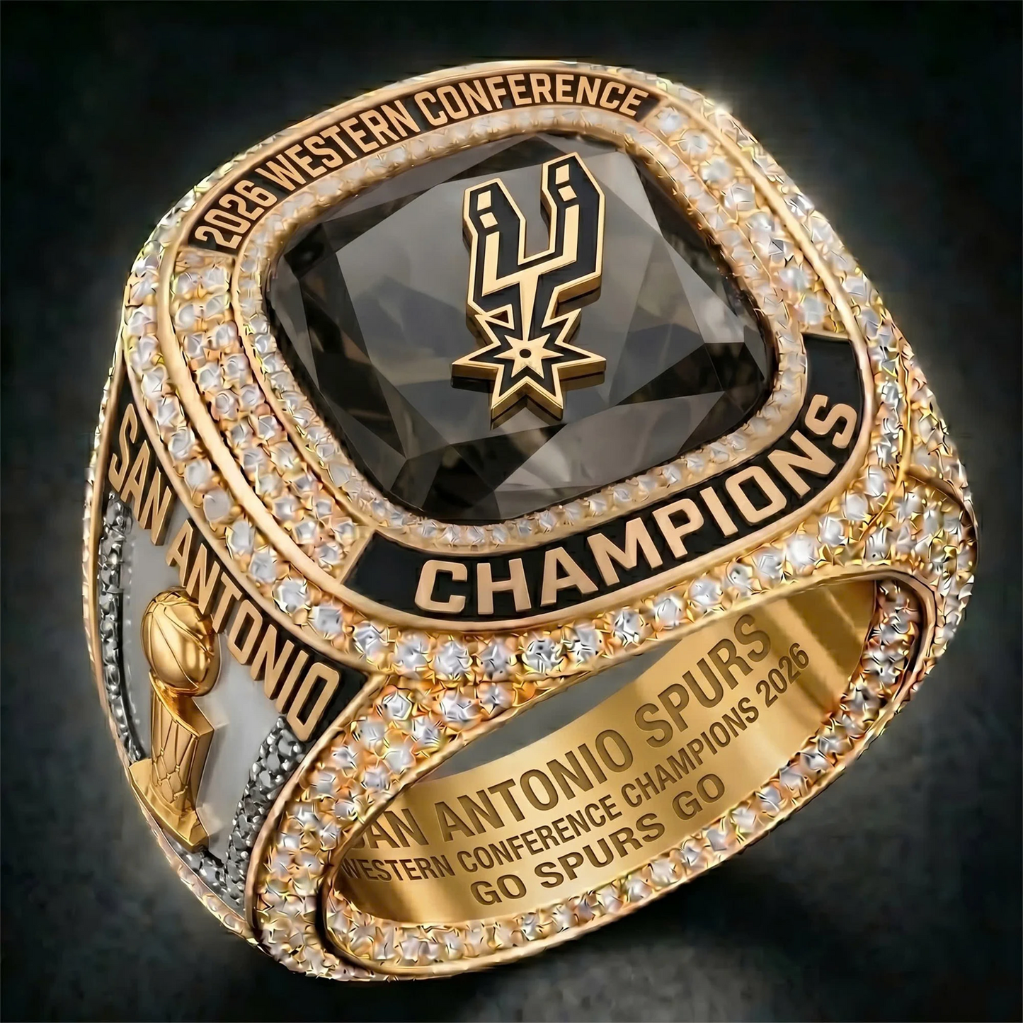 SAS x NBA Basketball Ring DATND TANTD 020626