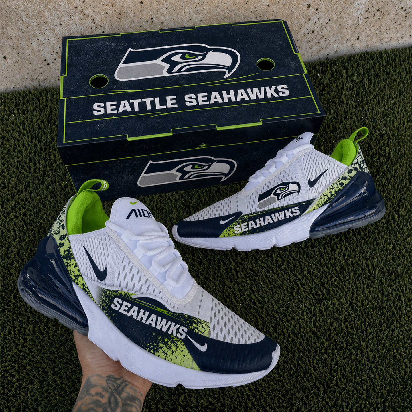 SEA x NFL Nike Air Max 270 Shoes 2104 DatND DVT