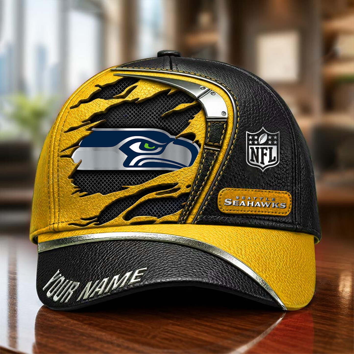 SEA x NFL Premium Multicolor 3D Cap 200626