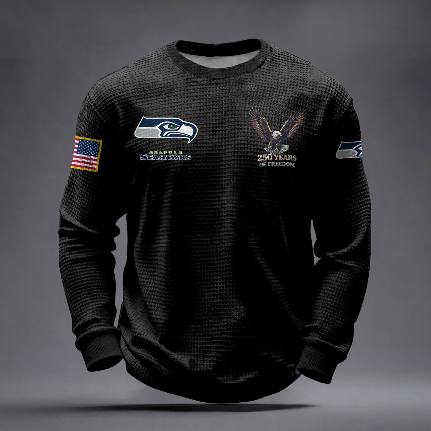 SEA x NFL Waffle Sweatshirt DatND DVT