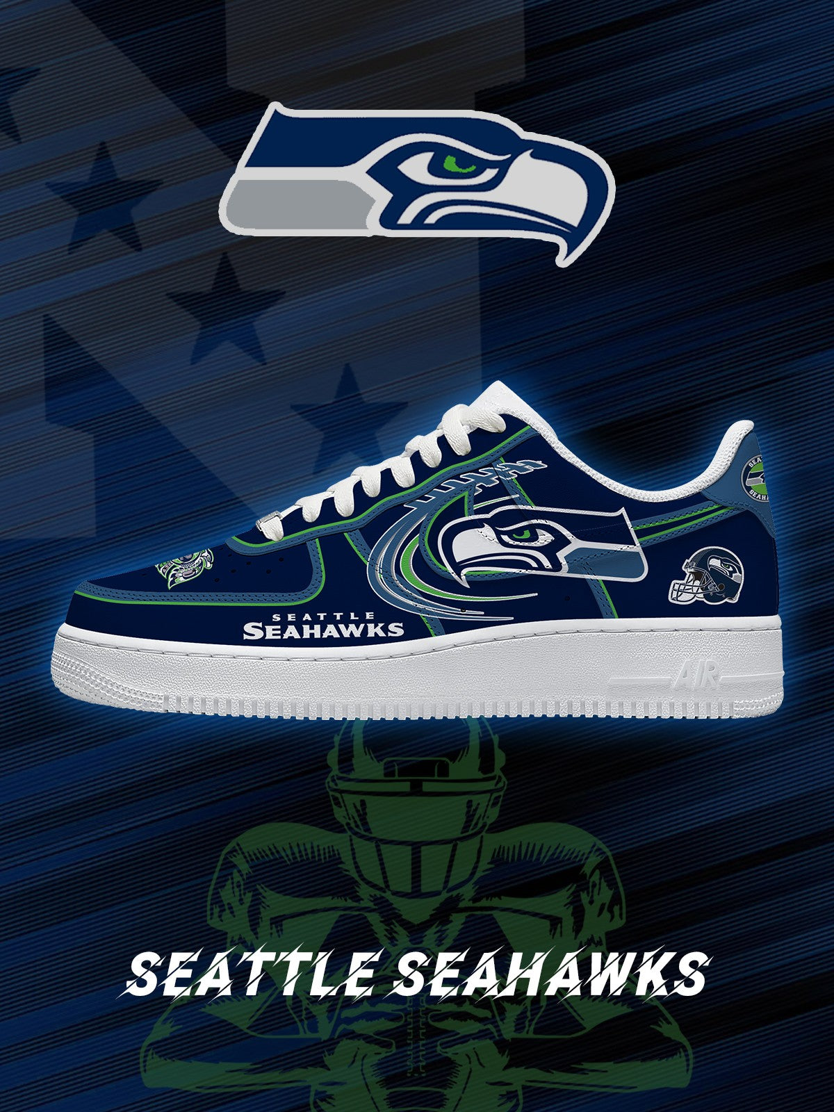 SS x NFL Luxury AF1 Sneakers 200626