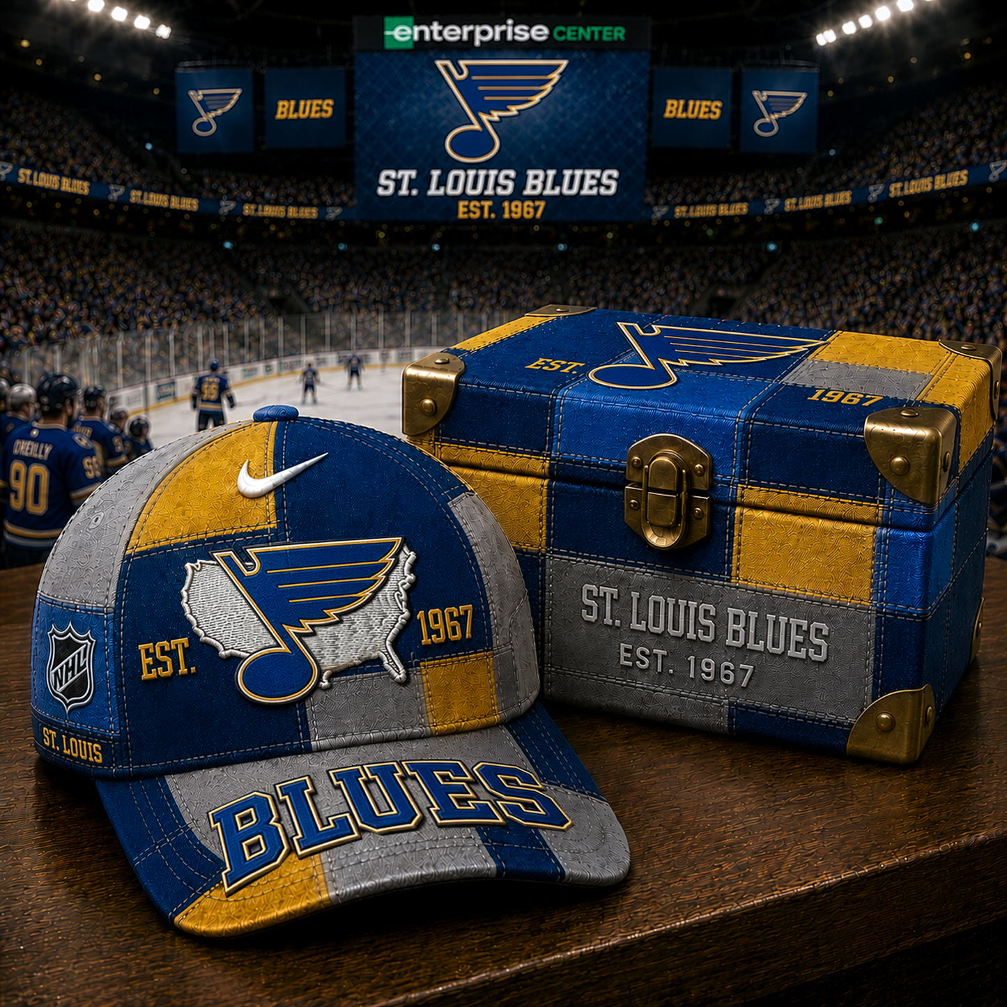 STL x NHL Premium Heritage Game Day Classic Cap 1805 DatND DVT