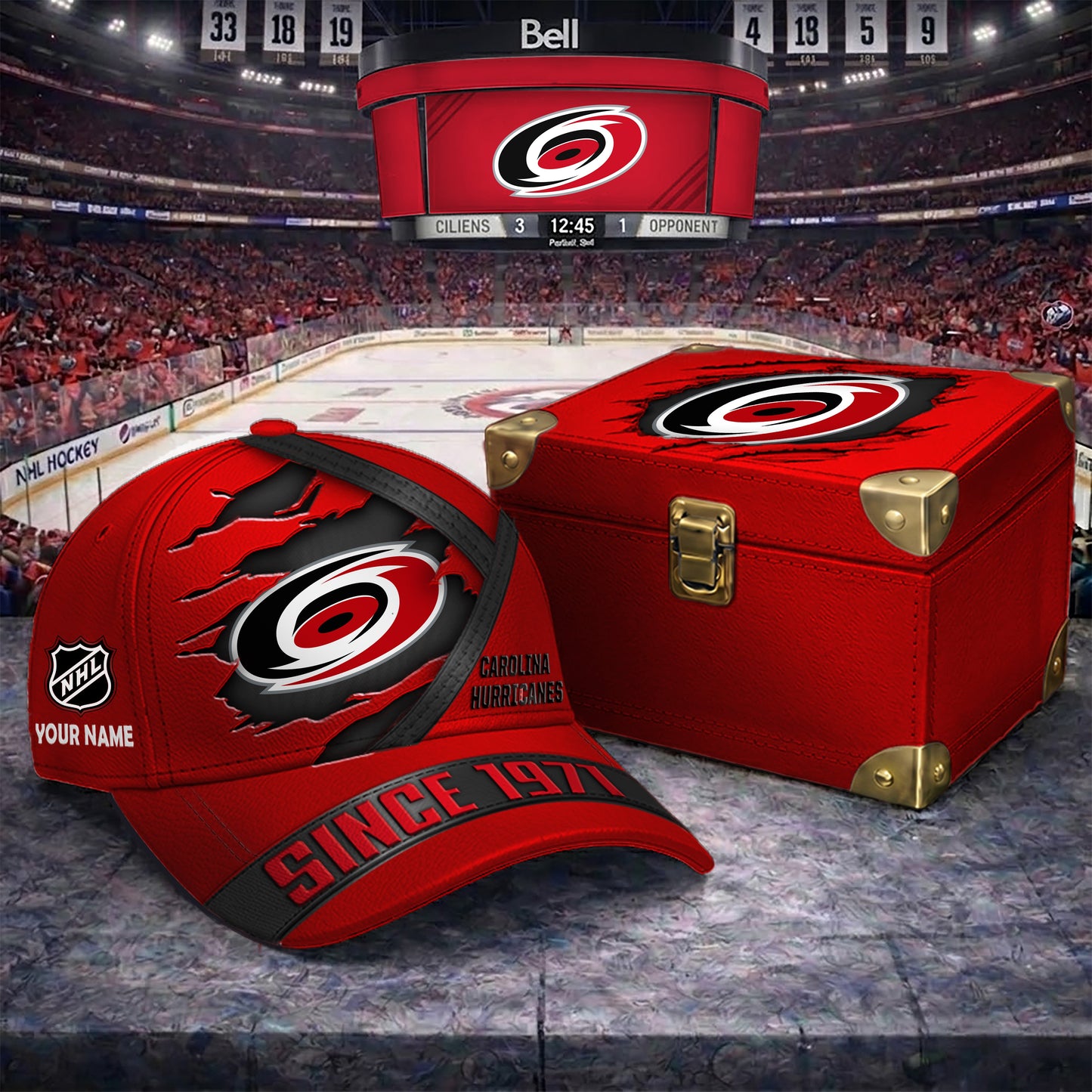 Signature Series NHL x CH BESPOKE CRACK CUSTOM NAME HAT V2 PLUS NDT NTN 250426