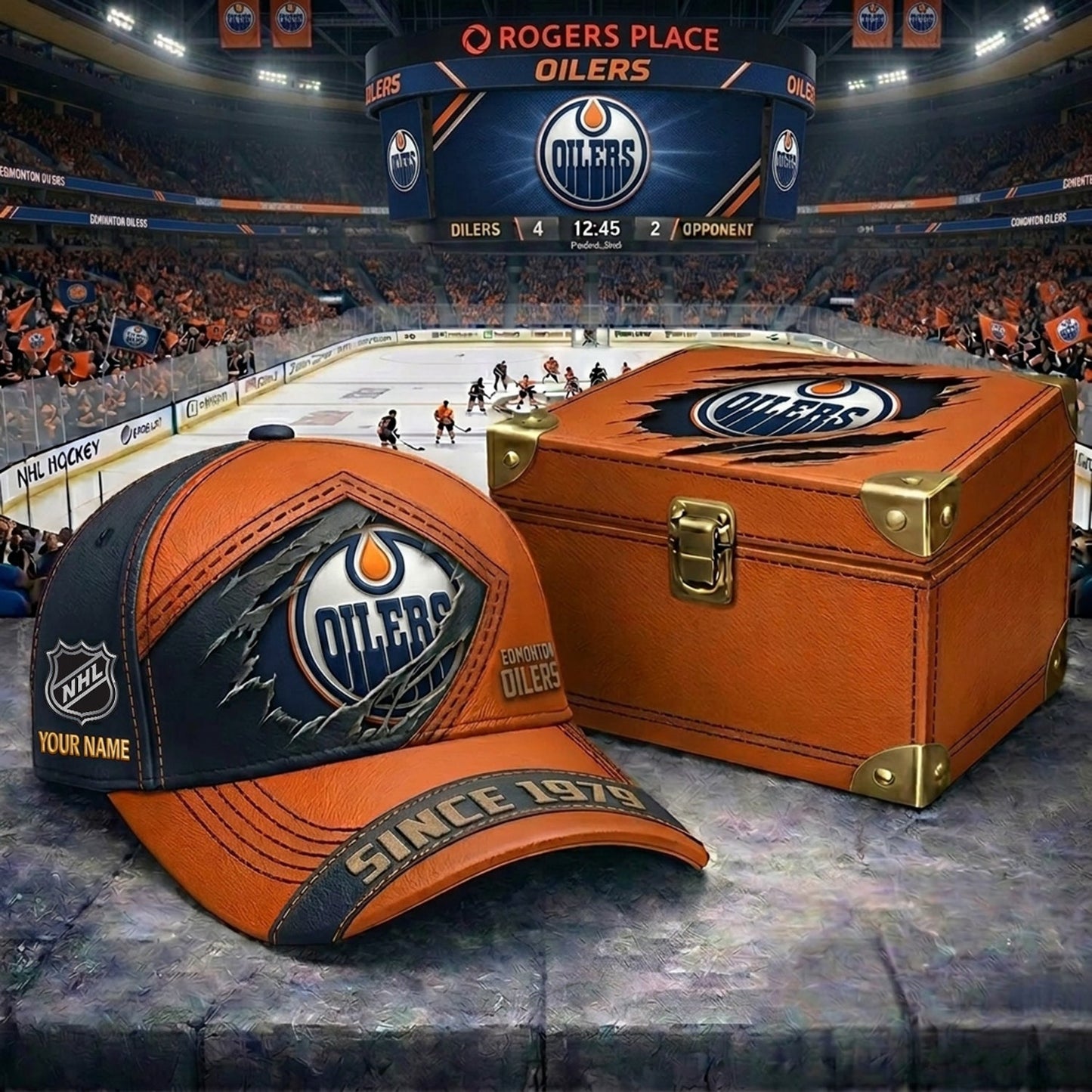 Signature Series NHL x EO BESPOKE CRACK CUSTOM NAME HAT V1 PLUS NDT NHM 250426