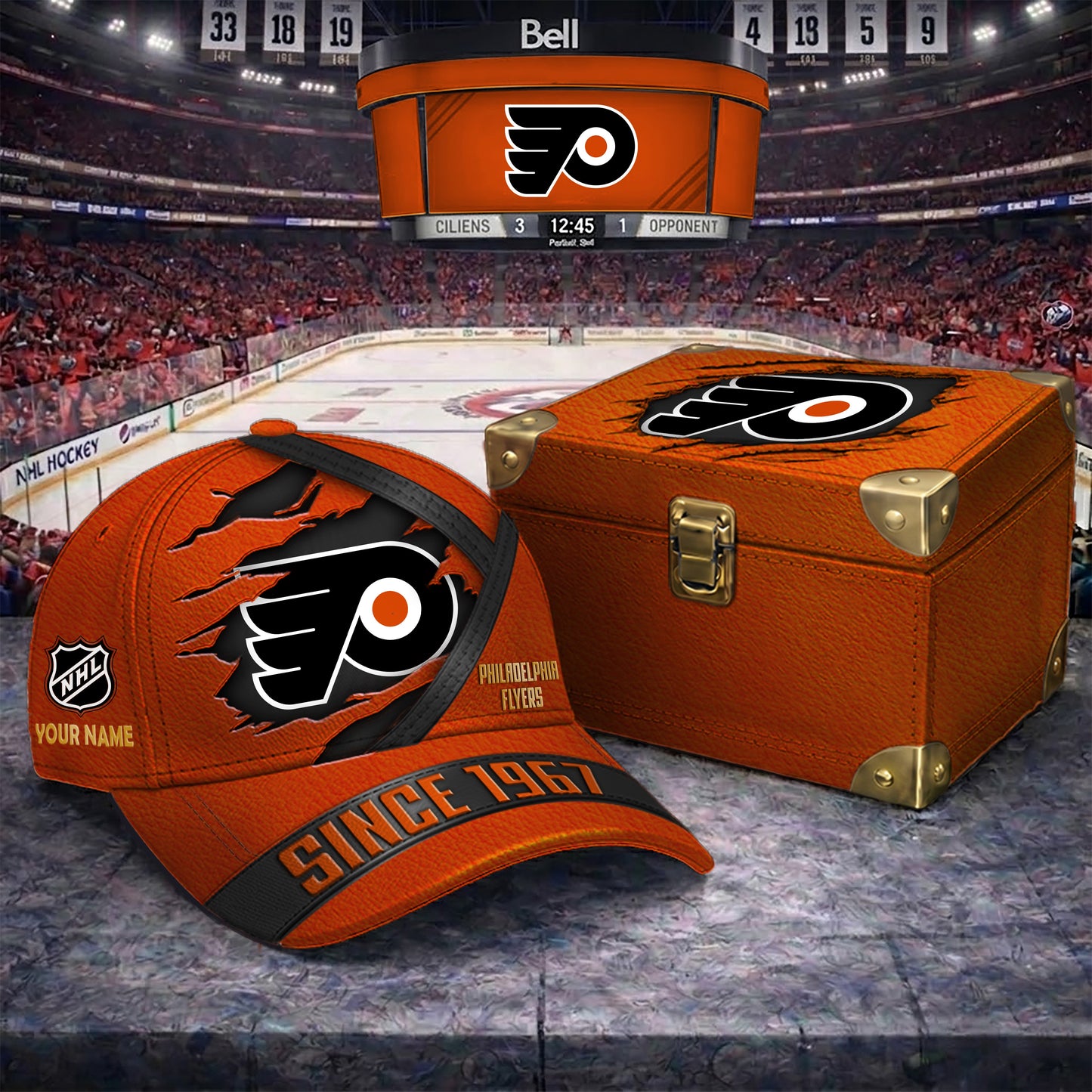 Signature Series NHL x PF BESPOKE CRACK CUSTOM NAME HAT V2 PLUS NDT NTN 250426