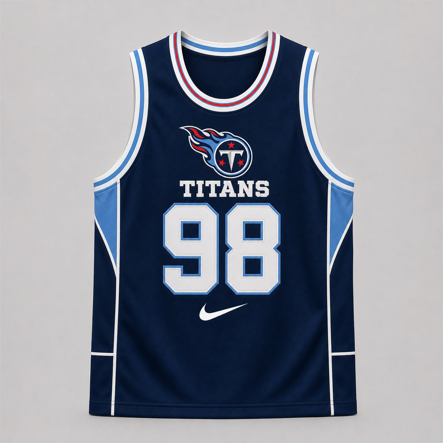 TEN Premium NFL Custom Basketball Tank Top For Men And Women 2406