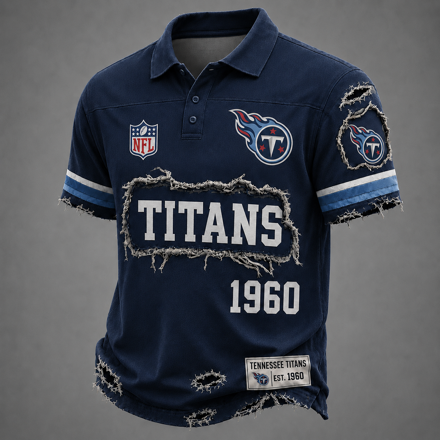 TEN x NFL Luxury Classic Polo shirt 0506 DatND DVT