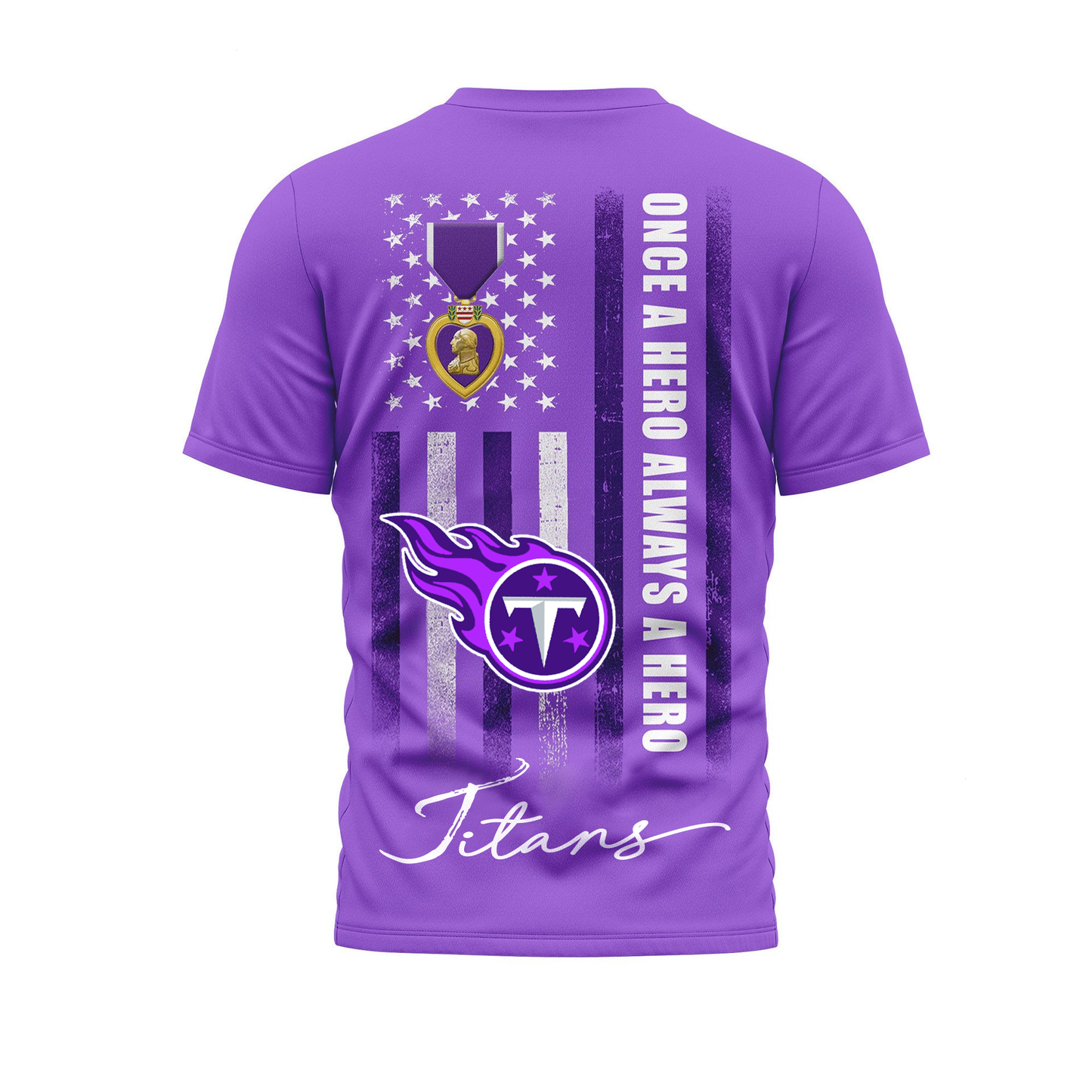 TT Premium National Purple Hear Day 3D Shirt 300626