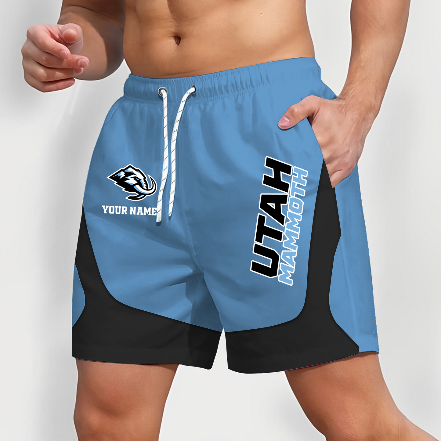 UTAH x NHL Team Special Short Pants For Men Custom Name Gifts DATND TANTD 090426