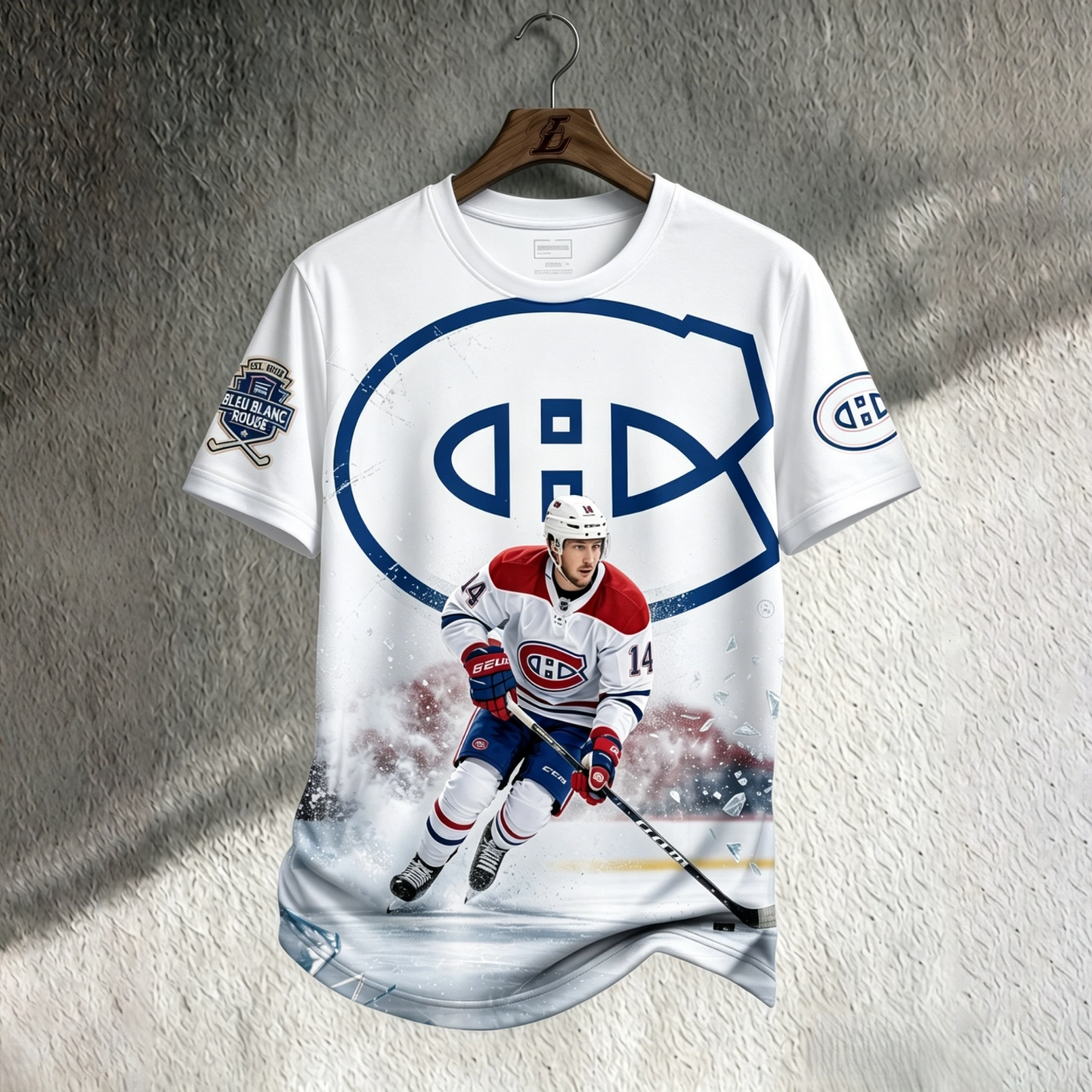 Unisex MC x NHL Inspired Trendy T-shirt V10 DATND TANTD 140526
