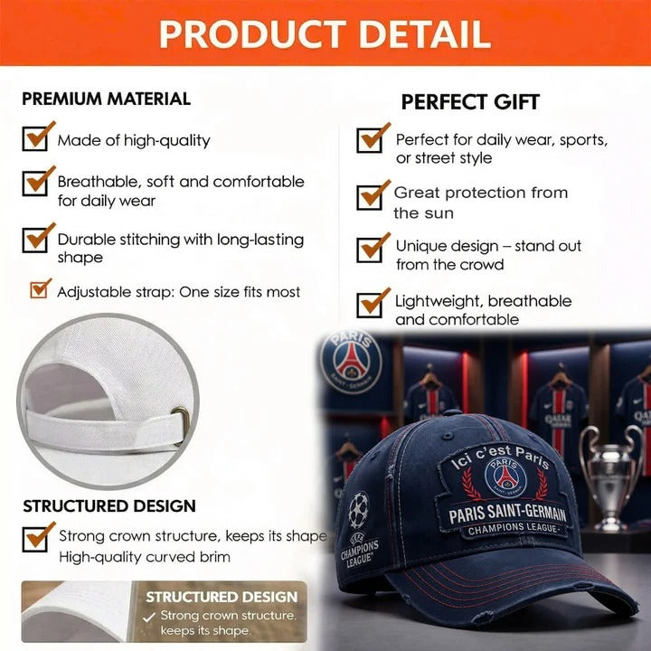 PSG Premium UEFA Champions League 2025/26 Cap V3 DatND DVT