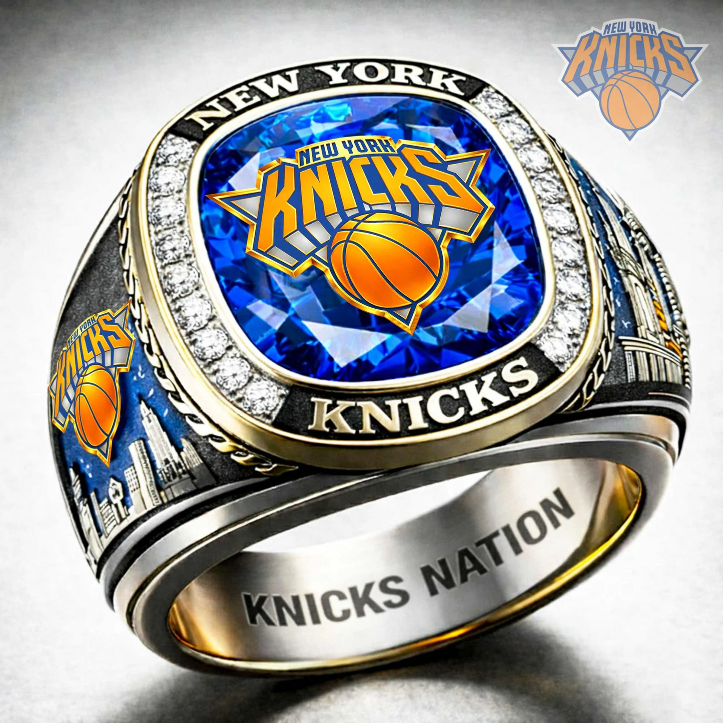 NYK x NBA Eastern Conference 2026 Premium Ring DDT 020626 HLPhuong