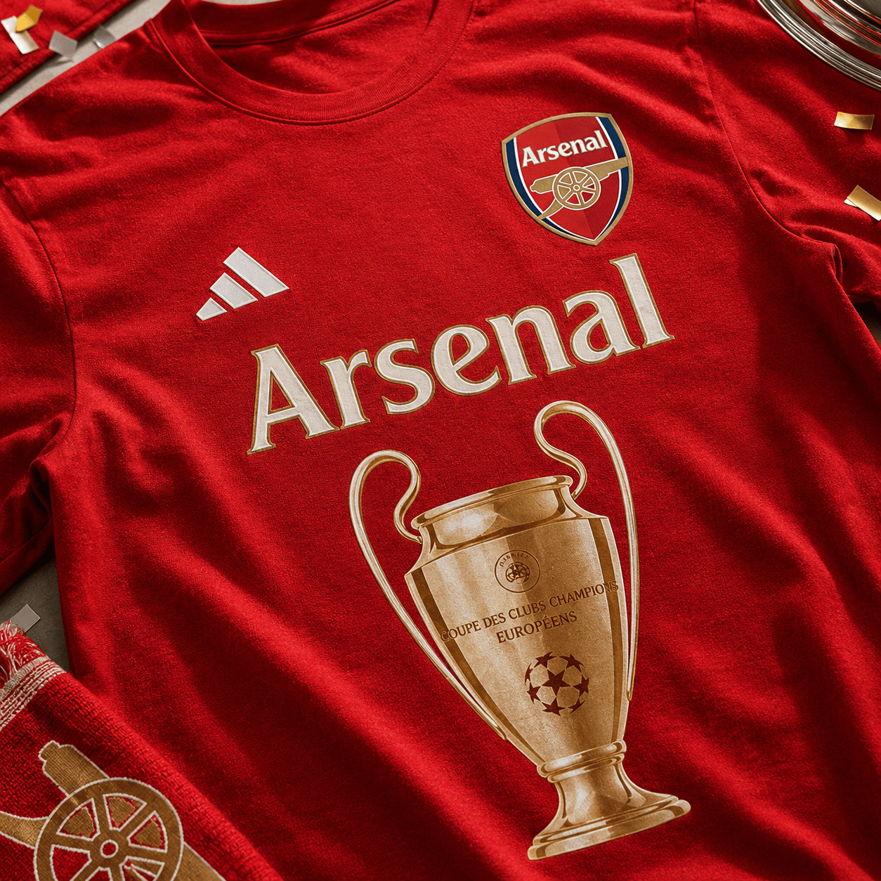 Ars F.C. Premium UEFA Champions League 2526 Tshirt V1 DatND DVT