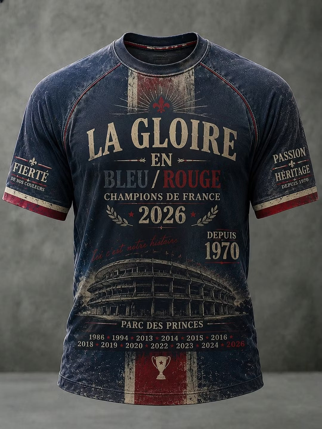 PSG Premium UEFA Champions League 2025/26 3D Shirt V7 DatND TANND
