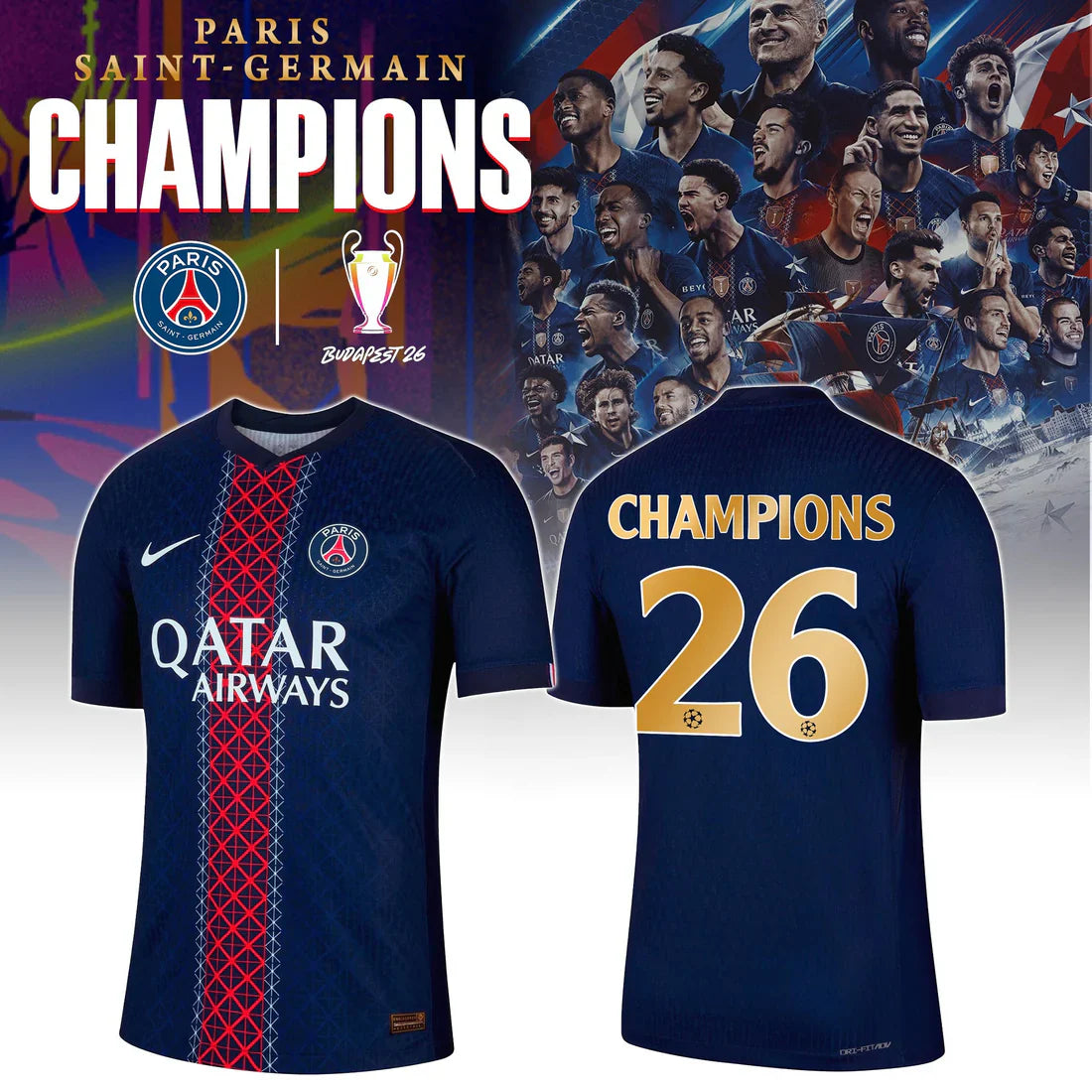 PREMIUM PSG X THANK FOR MEMORIES V2 SHIRT LIMITED EDITIONS NDT VHM 310526