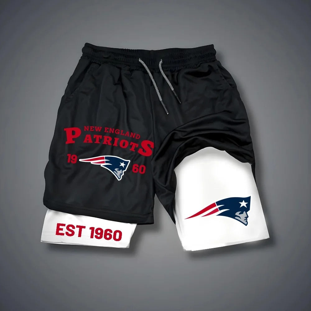 PREMIUM NFL X NE Multicolored Pure GYM Shorts NDT NHM