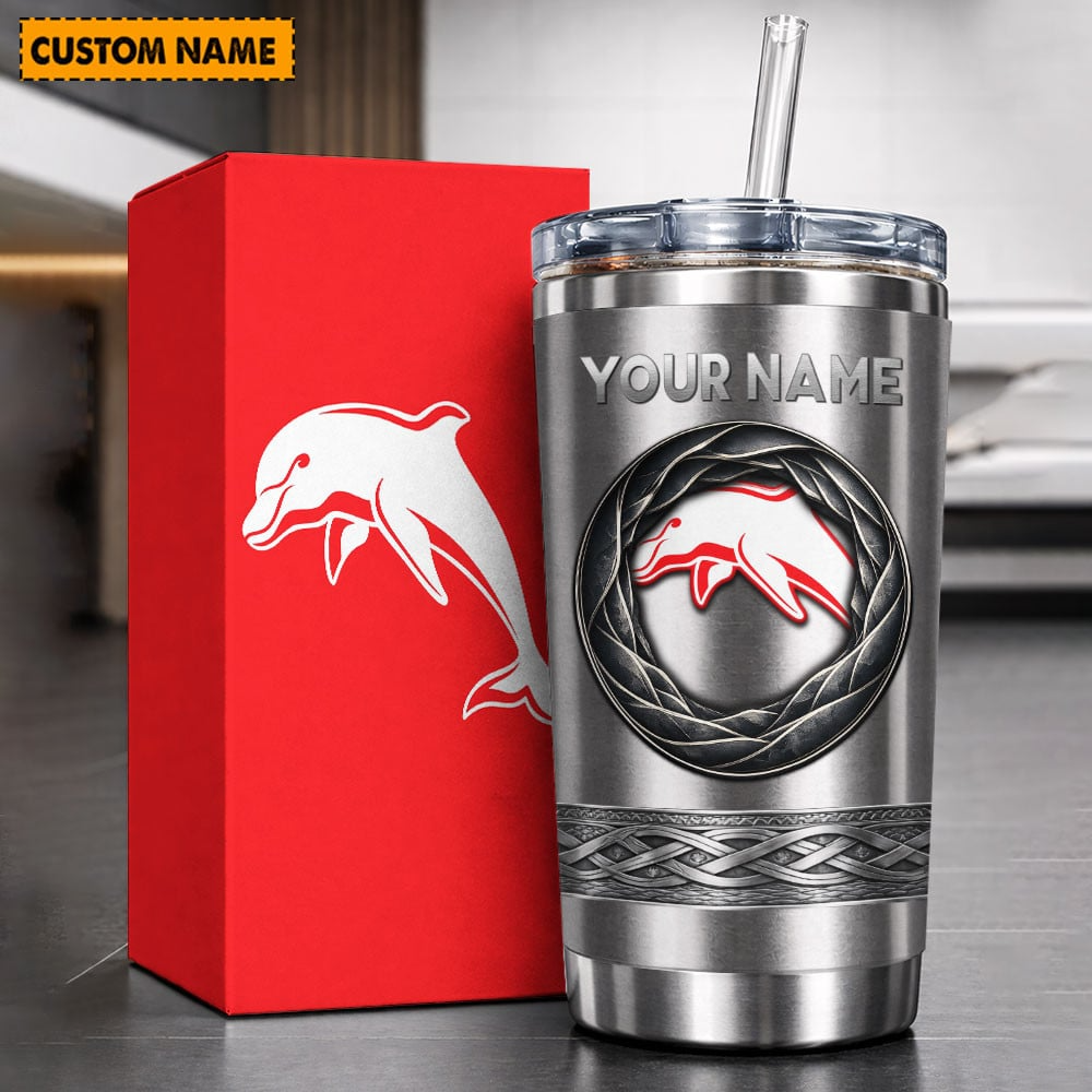 PREMIUM NRL X D Tumbler Custom Name Gifts For Fans (Limited Edition) 2026 NDT NQK