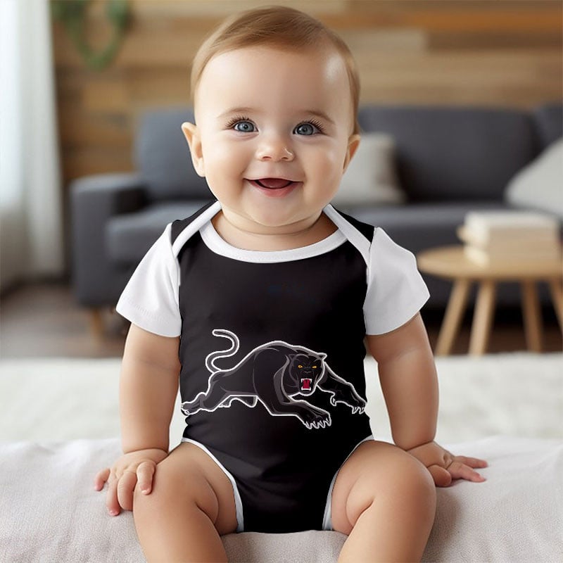 PREMIUM NRL X PP New Baby Romper Custom Name For Kids NDT LVH