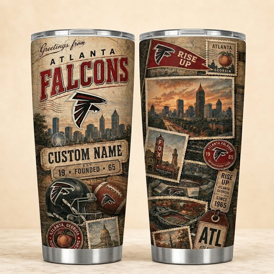 AF Personalized Premium NFL Classic Tumbler 190626