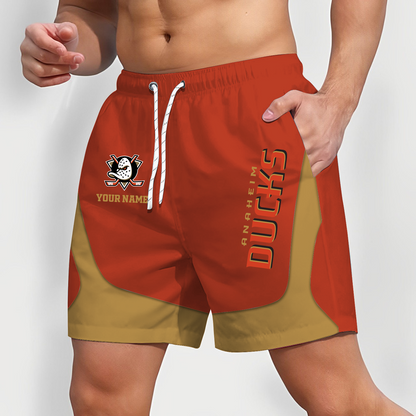 ANA x NHL Team Special Short Pants For Men Custom Name Gifts DATND TANTD 090426