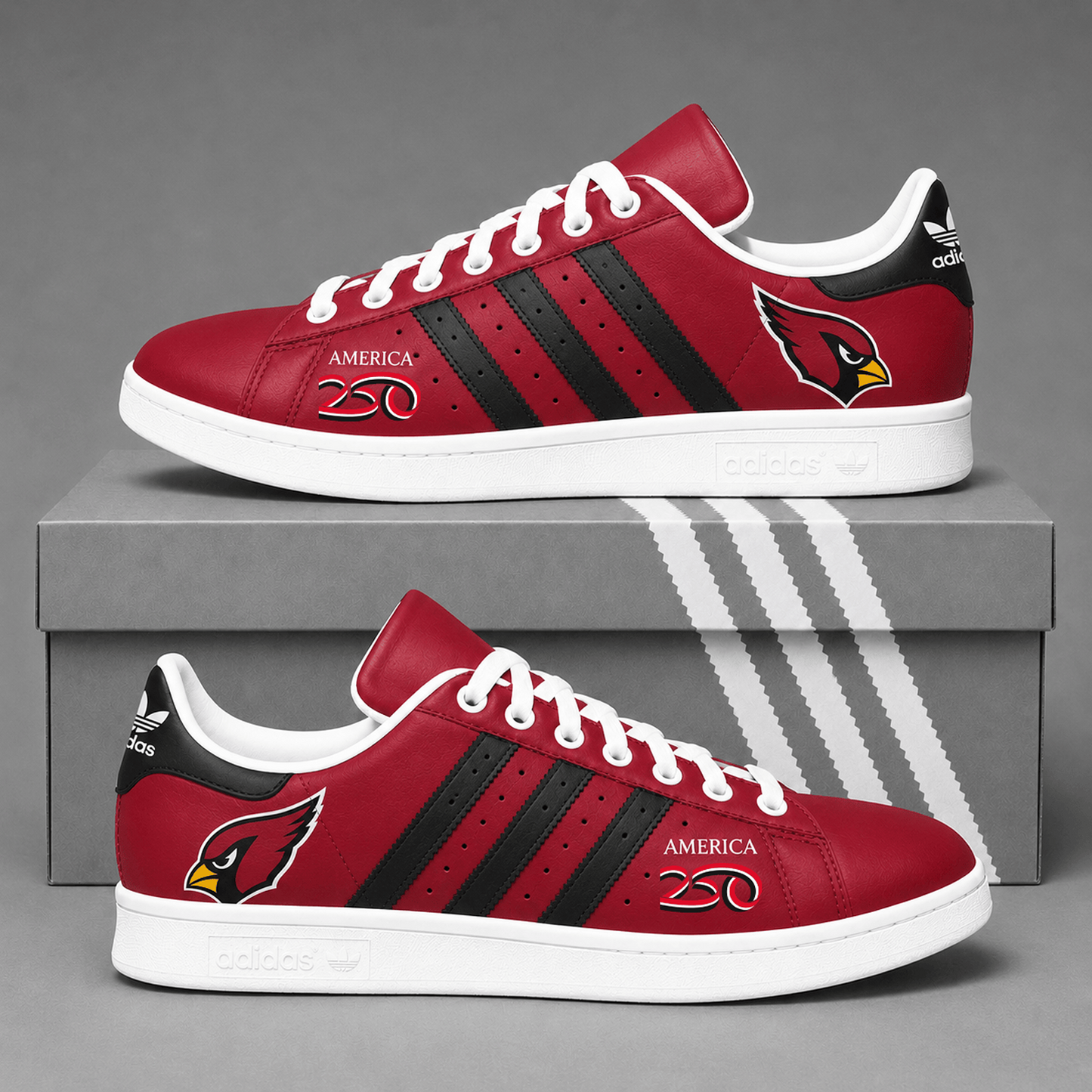 ARI x NFL Premium America 250 Team Pride Superstar Sneakers   150626