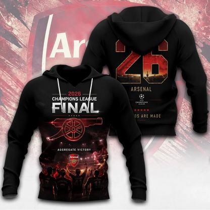 ARS FC Champions League Final 2026 3D Shirt 0705 DatND DVT