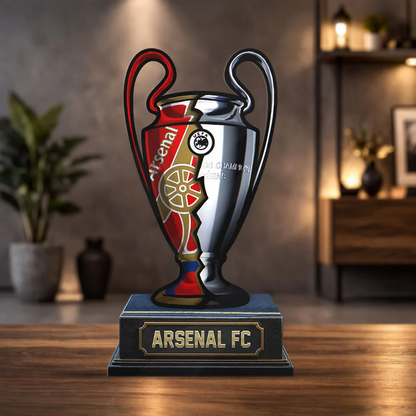 ARS F.C. Custom Shape Acrylic Plaque 1405 DatND DVT