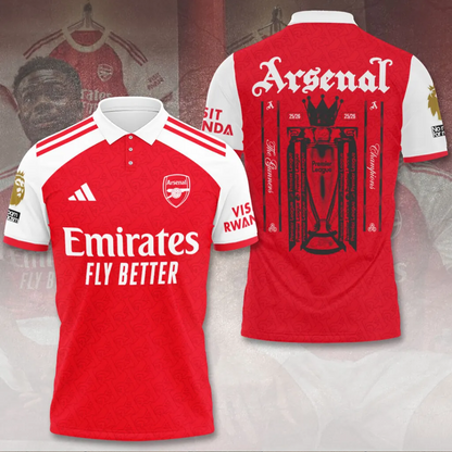 ARS FC Premier League Champions 2526 3D Shirt V1 2205 DatND DVT