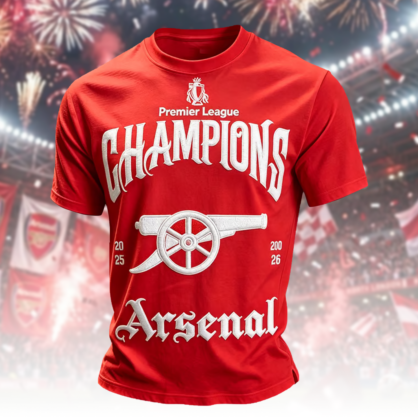 ARS FC Premier League Champions 2526 3D Shirt V19 2205 DatND DVT