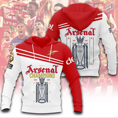 ARS FC Premier League Champions 2526 3D Shirt V3 2205 DatND DVT