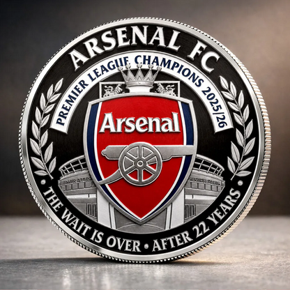 ARS FC Premier League Champions 2526 Commemorative Coin V1 2205 DatND DVT