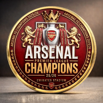 ARS FC Premier League Champions 2526 Commemorative Coin V7 2205 DatND DVT 1